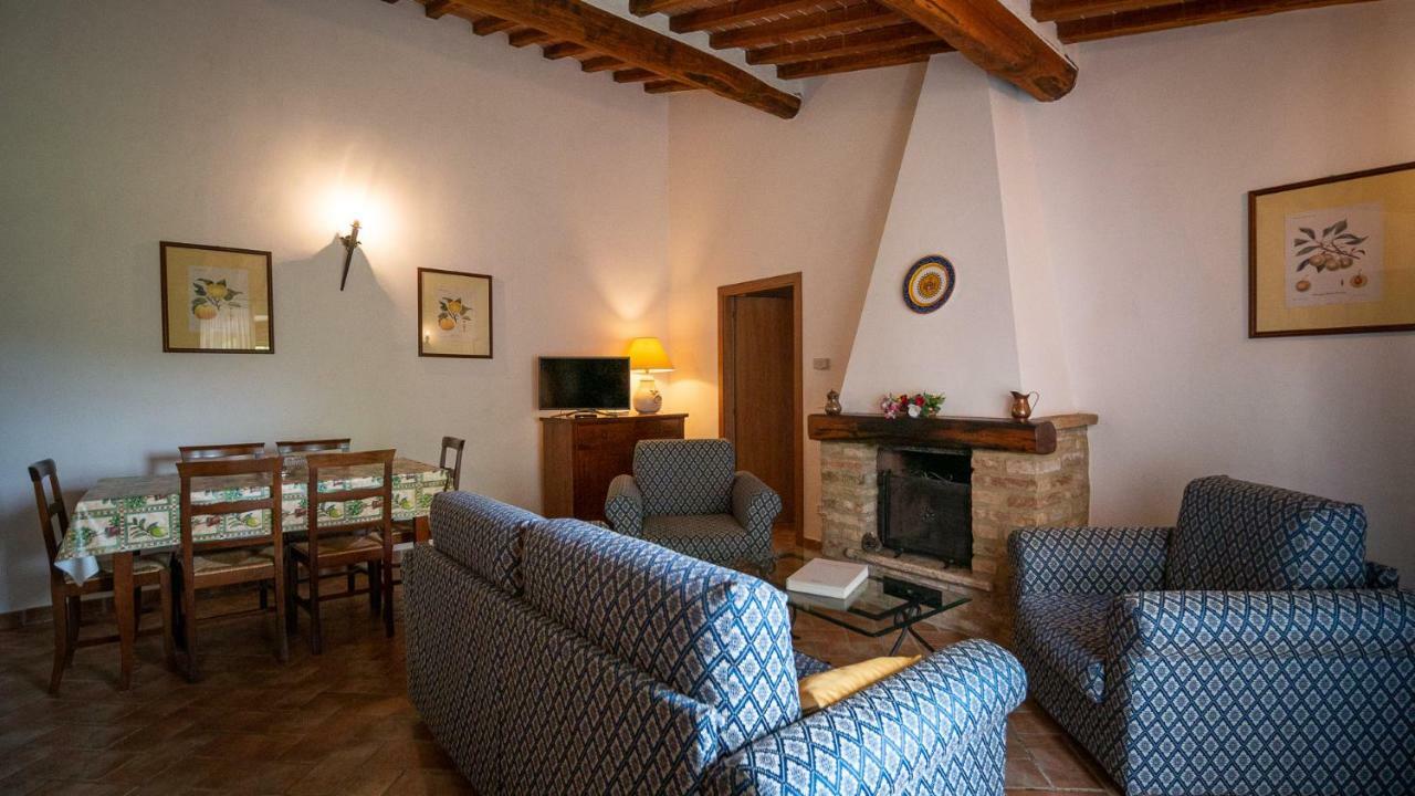 Poggio Al Palio Aparthotel San Lorenzo a Merse Kültér fotó