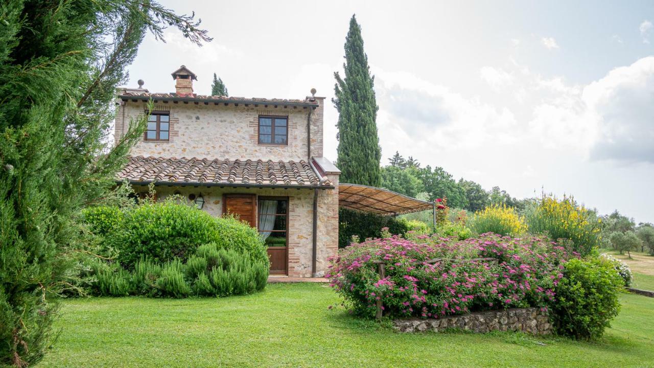 Poggio Al Palio Aparthotel San Lorenzo a Merse Kültér fotó