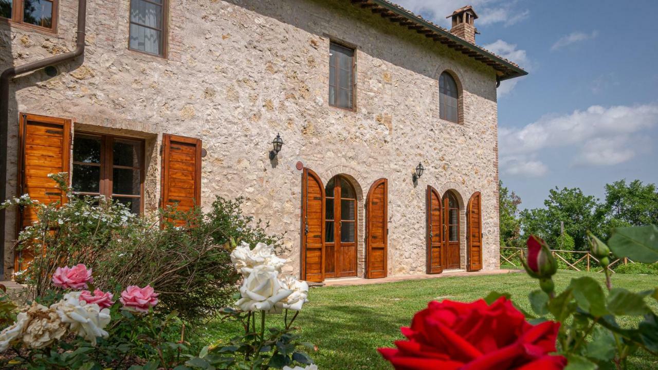 Poggio Al Palio Aparthotel San Lorenzo a Merse Kültér fotó
